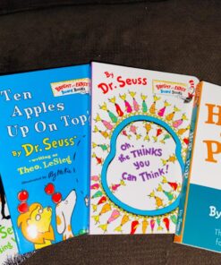 The Little Blue Boxed Set of Bright and Early Board Books by Dr. Seuss: Hop on Pop; Oh, the Thinks You Can Think!; Ten Apples Up On Top!; The Shape of ... Other Stuff (Bright & Early Board Books(TM)) 39 817qbQjMKNL 4