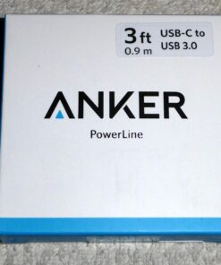 Anker USB C Cable, Powerline USB 3.0 to USB C Charger Cable (3ft) with 56k Ohm Pull-up Resistor for Samsung Galaxy Note 8, S8, S8+, S9, Oculus Quest, Sony XZ, LG V20 G5 G6, HTC 10 (White) 3ft White 1 26 817rInoaSFL