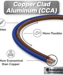 InstallGear 14 Gauge Speaker Wire 100 ft Cable, 14 AWG Speaker Wire Cable, True Spec Soft Touch Cables | Great use for Car Audio Speaker Wire, Stereos, Home Theater Speakers, Surround Sound 100 Feet 31 817rKzkG pL