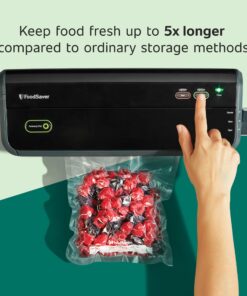 Alternative view of FoodSaver Vacuum Sealer Bags for Airtight Food Storage and Sous Vide, 1 Quart Precut Bags (44 Count) 44 quart bag PDP FFP