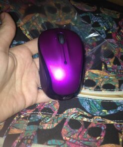 Logitech Wireless Mouse M325 with Designed-for-Web Scrolling - Vivid Violet (910-003120) 30 817rMfS6yvL 1