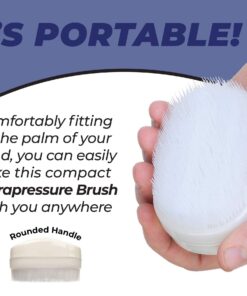 Wilbarger Therapy Brush, 2 Pack – Therapressure Brush for Occupational Therapy for Sensory Brushing – Designed by Patricia Wilbarger – Use as Part of the Wilbarger Brushing Protocol 16 817reoA8m5L