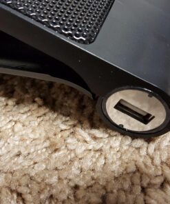 AICHESON Laptop Cooling Pad 2 1000RPM Fans Portable Computer Cooler, Blue LEDs, S007 69 817rtlPSG3L