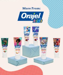 Orajel Kids Paw Patrol Anti-Cavity Fluoride Toothpaste, Natural Fruity Bubble Flavor, 4.2oz Tube 4.2 Ounce (Pack of 1) 28 817s5QCME5L
