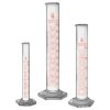 213C2 Karter Scientific Glass Graduated Cylinder 3 Piece Set 10, 50 & 100ml