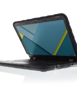 Gumdrop Cases Droptech Chromebook Case for Lenovo Chromebook N42 Rugged Shock Absorbing Cover 80US0003US, Black Black / Smoke 9 817wWt1vqrL