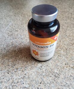 NatureWise Vitamin D3 2000iu (50 mcg) Healthy Muscle Function, and Immune Support, Non-GMO, Gluten Free in Cold-Pressed Olive Oil, Packaging Vary ( Mini Softgel), 360 Count(Pack of 1) 360 Count (Pack of 1) 47 817xPeg1cjL