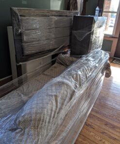 Stretch Wrap Industrial Strength Extra Thick 18" 1100 SqFt 80 Gauge (20 Micron) 1 Pack, Shrink Wrap Roll for Moving Supplies, Furniture, Pallets, Plastic Wrap for Packing, Heavy Duty Stretch Film Clear 37 817ysKUJrnL