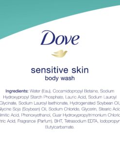 Dove Sulfate Free and Hypoallergenic, Sensitive Skin Body Wash, 22 Fl Oz (Pack of 4) 31 817z2sXlkuL