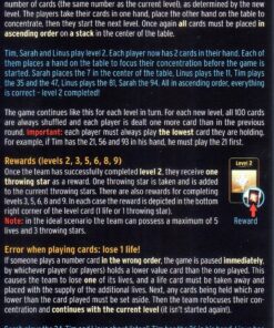 The Mind Card Game - Addictive Mind-Melding Fun for Game Night! Cooperative Family Game for Kids and Adults, Ages 8+, 2-4 Players, 15 Minute Playtime, Made by Pandasaurus Games 1 Count (Pack of 1) Board Games 63 817zXfvCVnL