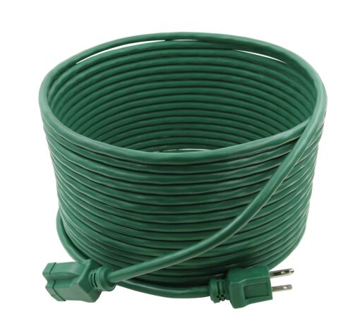 Prime Wire & Cable EC880627 16/3 SJTW Landscape Extension Cord, 35 Feet (Green)