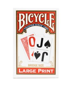 Bicycle Large Print Playing Cards (Color May Vary) 23 818 NQZbrWL