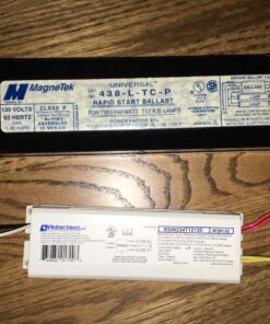 Robertson 3P20132 Fluorescent eBallast for 2 F40T12 Linear Lamps, Preheat- Rapid Start, 120Vac, 50-60Hz, Normal Ballast Factor, NPF, Model RSW234T12120 /A 30 8180QldZVZL