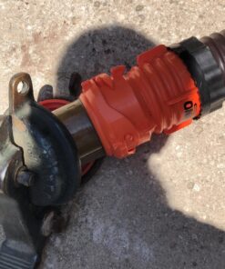 Camco RhinoFLEX 20’ Camper/RV Sewer Hose Kit | Clear Elbow w/ Removable 4-in-1 Adapter & Pre-Attached Swivel Bayonet and Lug Fittings | Sections Compress for RV Storage and Organization (39742) ,Brown 20ft Sewer Hose Kit Frustration-Free Packaging 50 8180XGB34fL