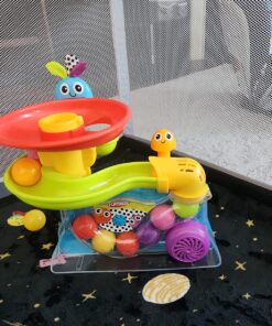 Playskool Busy Ball Popper Toy for Toddlers and Babies 9 Months and Up with 5 Balls (Amazon Exclusive) Frustration-Free Packaging 19 8180rGWitL