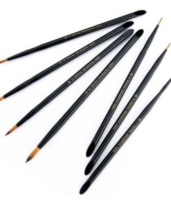 Majestic Royal and Langnickel Short Handle Paint Brush Set, Round, 7-Piece 12 8180xt6tYqL