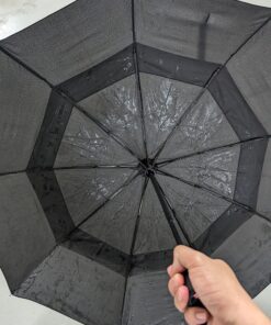 Repel Umbrella The Original Portable Travel Umbrella - Umbrellas for Rain Windproof, Strong Compact Umbrella for Wind and Rain, Perfect Car Umbrella, Golf Umbrella, Backpack, and On-the-Go 1-Black 41 8180yJuq nL