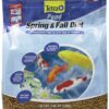 TetraPond Spring And Fall Diet 3.08 Pounds, Pond Fish Food, For Goldfish And Koi (16469), 3 lb, 7 L 3.08 Pound (Pack of 1) 27 81815O5A51L