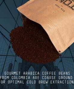 Stone Street Cold Brew Coffee, Strong & Smooth Blend, Low Acid, 100% Arabica, Gourmet Coffee, Coarse Ground, Dark Roast, Colombian Single Origin, 1 LB Ground Dark Roast 1 Pound (Pack of 1) 21 8183YvaCeyL