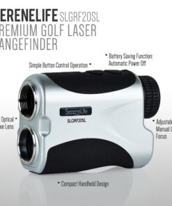 Alternative view of SereneLife Advanced Golf Laser Rangefinder - 546.2 Yard Digital Accuracy Distance Meter with Pinsensor Technology, 6X Magnification and 2 Modes for Hunting, Shooting, Archery and More - SLGRF20SL Standard