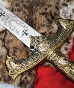 Knights Templar Sword with Plaque 29 81855xSfbkL