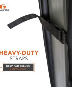 Goalrilla Square All-Weather, Durable Basketball Pole Pad Fits 5x5 Inch Goalrilla Poles , Black 19 8186GksjakL