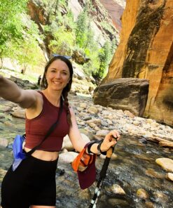 Crenova Waterproof Pouch IP68 Beach Accessories Fanny Pack with Waist Strap Dry Bag with Adjustable Belt Beach Essentials Accessories to Keep Your Valuables Safe and Dry Perfect for Beach Snorkeling Kayaking Pool Water Park (Blue & Black) Blue & Black 44 8186N3EQMzL