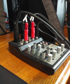 Behringer XENYX 502 Premium 5-Input 2-Bus Mixer with XENYX Mic Preamp and British EQ 20 8187hNGPnkL