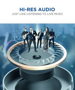 1MORE Triple Driver In-Ear Earphones Hi-Res Headphones with High Resolution, Bass Driven Sound, MEMS Mic, In-Line Remote, High Fidelity for Smartphones/PC/Tablet - Silver 35 8187i3ZF1EL