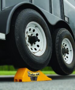 Trailer Aid Camco Tandem Tire Changing Ramp with 4.5-Inch Lift, Yellow (21000) Standard Packaging Trailer Aid 26 8187tSDItNL