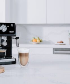 De'Longhi ECP3120 15 Bar Espresso Machine with Advanced Cappuccino System, 9.6 x 7.2 x 11.9 inches, Black/Stainless Steel 23 8189rNBnM4L