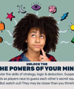 Alternative view of Mighty Fun! - Telepathy® Board Game - Award-Winning Strategy Board Game of Memory, Logic and Deduction for Kids, Adults and Families - 2 Person or Teams - Ages 10+