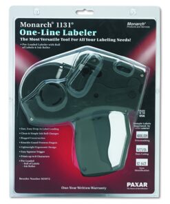 Monarch 925072 Pricemarker, Model 1131, 1 Line, 8 Characters/Line, 7/16 x 7/8 Inches, Label Size,Black Single 13 818ALdL0HtL