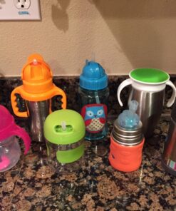 Munchkin® Miracle® 360 Toddler Sippy Cup, Spill Proof, 10 Ounce, Stainless Steel, Green 41 818AMRBlLgL