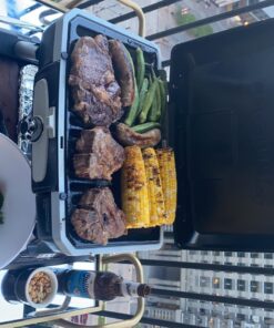 Cuisinart CGG-180TB Portable Propane, Petit Gourmet Tabletop Gas Grill, Black 40 818AWF5wEzL