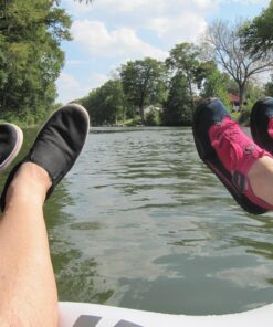 Intex River Run II Inflatable 2-Person Pool Tube Float with Attached Cooler and Repair Kit Multi-colored 43 818CzJe8LcL