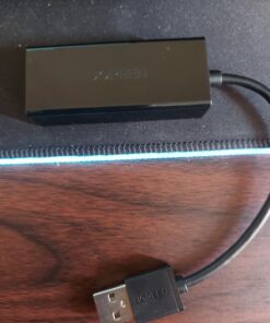 UGREEN Ethernet Adapter USB to 10 100 Mbps Network Adapter RJ45 Wired LAN Adapter for Laptop PC Compatible with Nintendo Switch Wii Wii U MacBook Chromebook Surface Windows macOS Linux (Black) Black 63 818EOMwuxSL