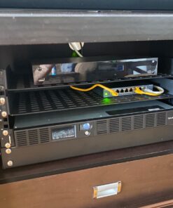 CyberPower OR700LCDRM1U Smart App LCD UPS, 700VA/400W, 6 Outlets, AVR, 1U Rackmount 24 818FKVtbvDL