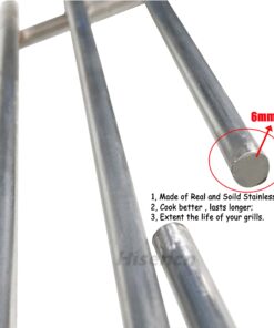 Hisencn BBQ Repair Kit Replacement for Jenn Air Gas Grill 720-0336, 7200336, 720 0336 Grill Stainless Steel Burners,Stainless Steel Heat Plates Stainless Steel Cooking Grid Grates & igniters 15 818IuNdBdvL