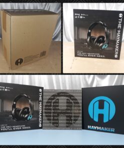 HAYMAKER The, Noise Cancelling Bluetooth Wireless Headphones, Premium HD Sound & Long Battery Life, Competitive Gaming Headset for Xbox X/S, Xbox, PS5, PS4, PC, Switch, Mobile | Black 87 818KB0UjpsL