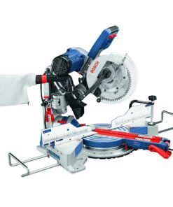 BOSCH CM10GD Compact Miter Saw - 15 Amp Corded 10 In. Dual-Bevel Sliding Glide Miter Saw with 60-Tooth Carbide Saw Blade 22 818LYdpfcaL