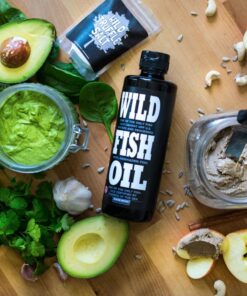 Wild Foods Liquid Omega 3 Fish Oil Supplement, Lemon, 16 oz (1 pk) | Wild Caught, Burpless, Odorless, Non-GMO, Gluten Free | DPA, DHA, EPA Triple Strength Heart & Joint Nutrition for Women & Men 1 15 818Lb14wZAL