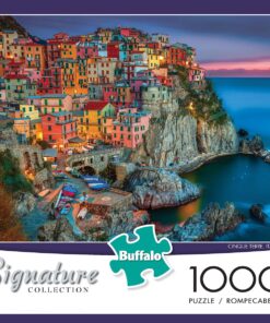 Alternative view of Buffalo Games - Cinque Terre - 1000 Piece Jigsaw Puzzle
