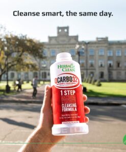 Herbal Clean QCarbo32 Same-Day Premium Detox Drink, Grape Flavor, 32 Fl Oz 32 Fl Oz (Pack of 1) 22 818LtxkzQTL