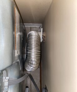 Lambro Industries 4004 Quick Connect Flexible Aluminum Duct Dryer Vent Kit 24 818MFDTlUAL