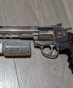 Crosman CRVL357S SR357 Full Metal CO2-Powered 6- Shot BB Revolver Air Pistol 61 818MIBFsoTL