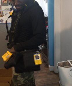 DEWALT DG5617 20-Pocket Pro Framer's Combo Apron Tool Belt and Yoke-style Suspenders Black Pockets On Suspenders 19 818N7YwdvoL