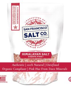 Sherpa Pink Himalayan Salt - 4 lbs. Coarse Salt (Qty. 2 x 2 lb. bags) - For Grinders and Salt Mills 2 Pound (Pack of 2) 12 818O3LszBkL 2