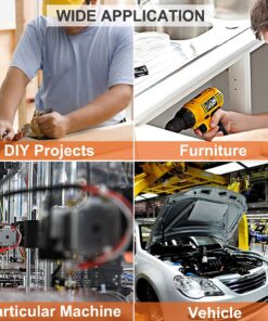 Comdox 500Pcs M3 M4 M5 Stainless Steel Button Head Hex Socket Head Cap Bolts Screws Nuts Assortment Kit (Cheese Head) Cheese Head 12 818Prj2JciS 1