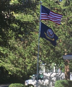 US Navy Flag by USA Flag Co. is 100% American Made: The BEST 3x5 Outdoor Armed Forces Flags, Made in the United States of America. (3 by 5 foot) 23 818RYVGCJ8L